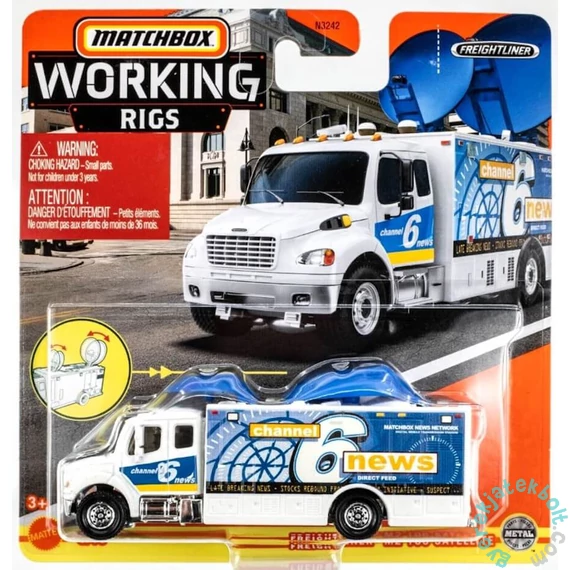 Matchbox Working Rigs munkagép - Freightliner M2 106 Satellite (N3242-HFH29)