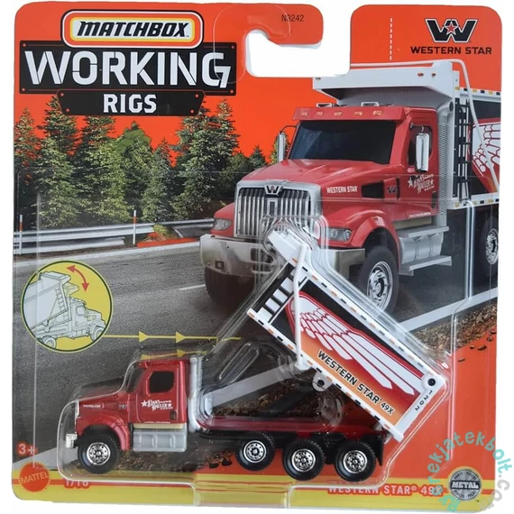 Matchbox Working Rigs munkagép - Western Star 49X (N3242-HFH22)