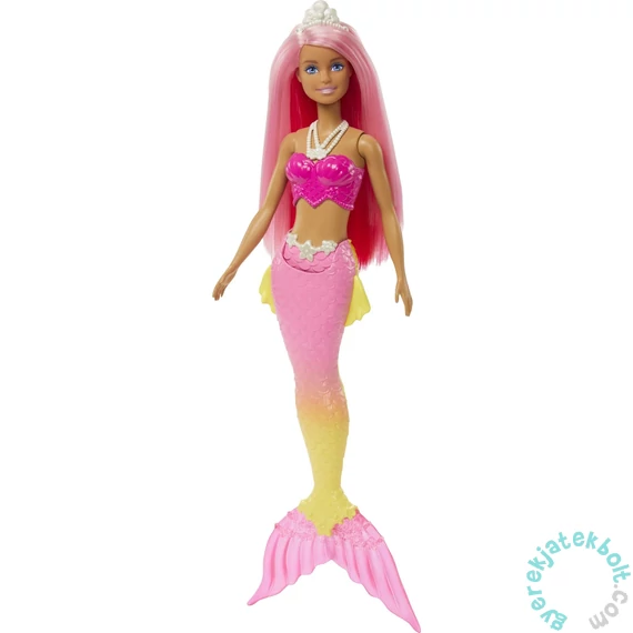 Barbie - Dreamtopia sellő baba - Rózsaszín színű uszonnyal (HGR11)