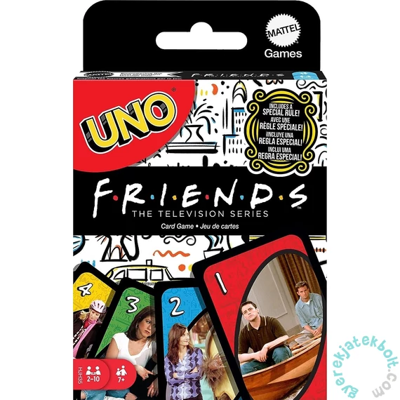 Mattel Uno kártya - Jóbarátok (HJH35)