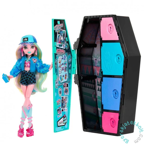 Monster High - Szörnyen jó barátok titkai, Rémköznapok baba - Lagoona (HKY64)