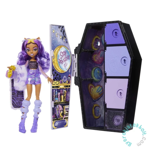 Monster High - Szörnyen jó barátok titkai, Rémbuli baba - Clawdeen (HNF74)