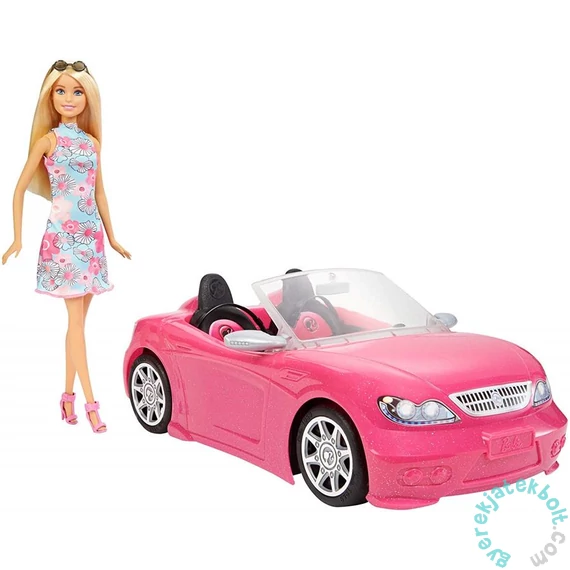 Barbie baba autóval (FPR57)