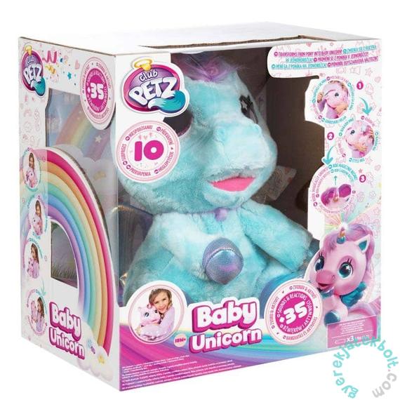My Baby Unikornis interaktív plüss figura - Kék