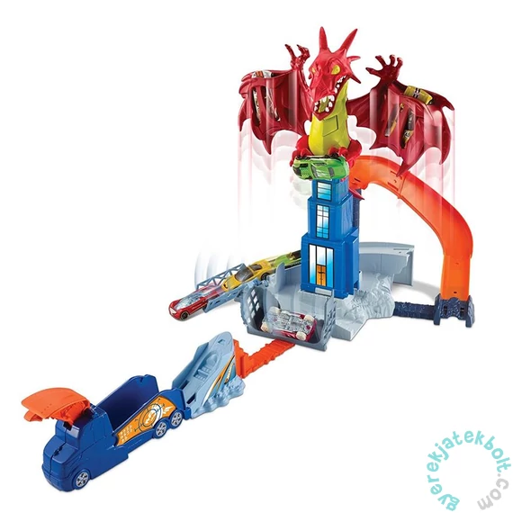 Hot Wheels sárkányzúzó pálya (DWL04)