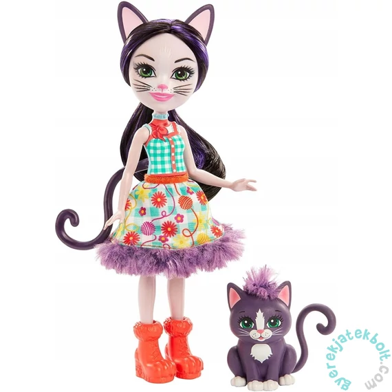 Enchantimals baba állatkával - Ciesta Cat (FNH22-GJX40)