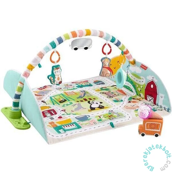 Fisher-Price 2 az 1-ben óriás városi játszószőnyeg