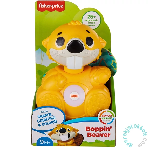 Fisher-Price Linkimals - Mókás hód (GXX20)