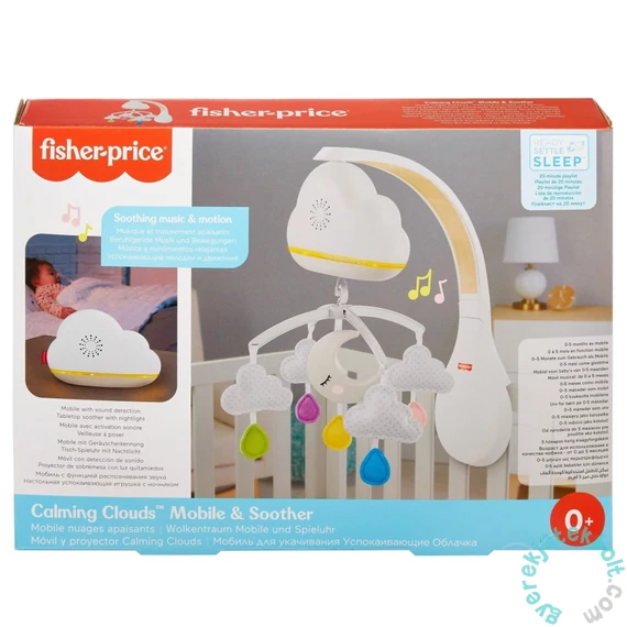 Fisher-Price Nyugtató felhők kiságyforgó (GRP99)
