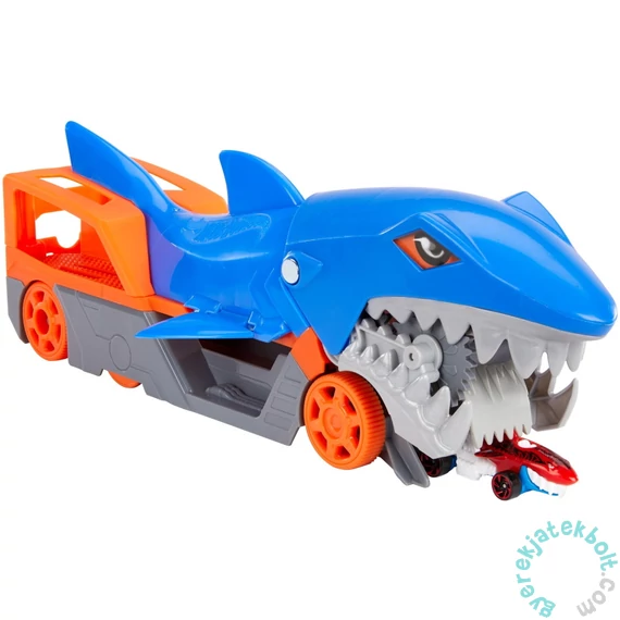 Hot Wheels Autófaló cápa játékszett (GVG36)