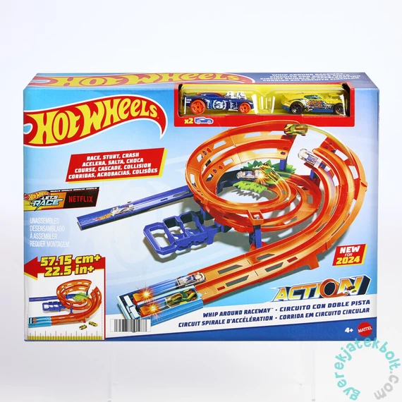 Mattel Hot Wheels - Duplasávos versenypálya játékszett (HTK17)