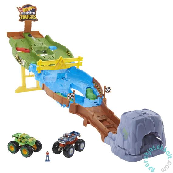 Hot Wheels Monster Trucks - Hegyi szlalom versenypályaszett (HGV12)