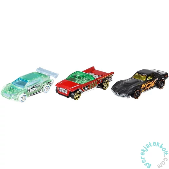 Hot Wheels kisautók - 3 db-os készlet - többféle (K5904)