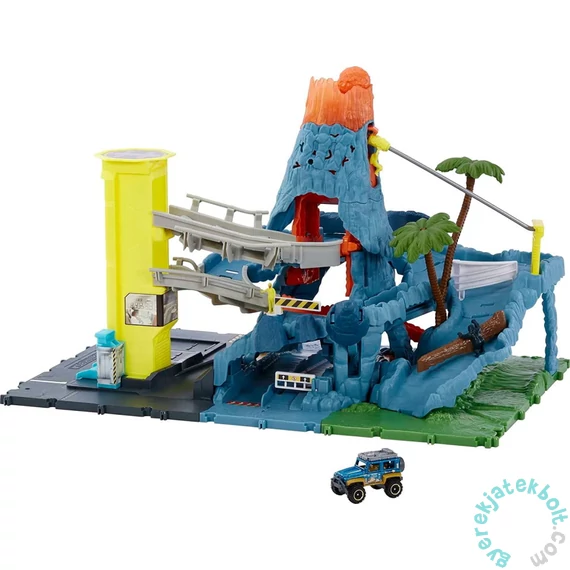 Matchbox Action Drivers - Menekülés a tűzhányóról játékszett (HHW21)