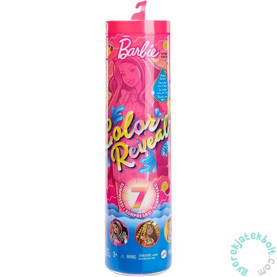 Barbie Color Reveal meglepetés baba - Illatos gyümik (HJX49)