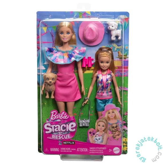Barbie és Stacie duó játékszett (HRM09)