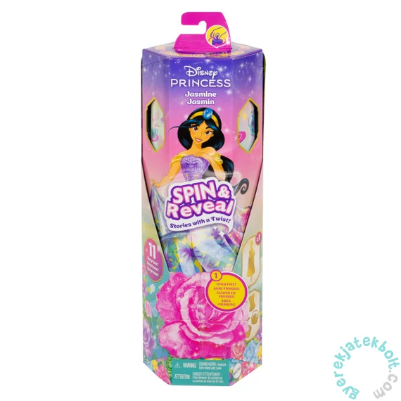 Disney Hercegnők - Varázslatos meglepetés baba - Jázmin (HXC23)
