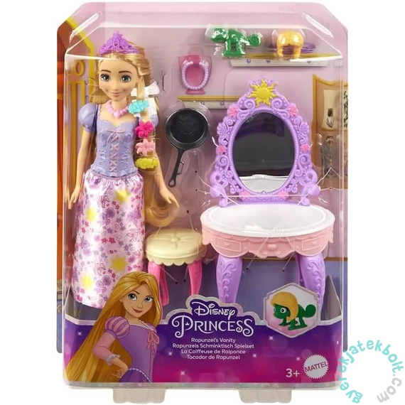 Disney Princess - Aranyhaj fésülködő asztal játékszett (HLX28)