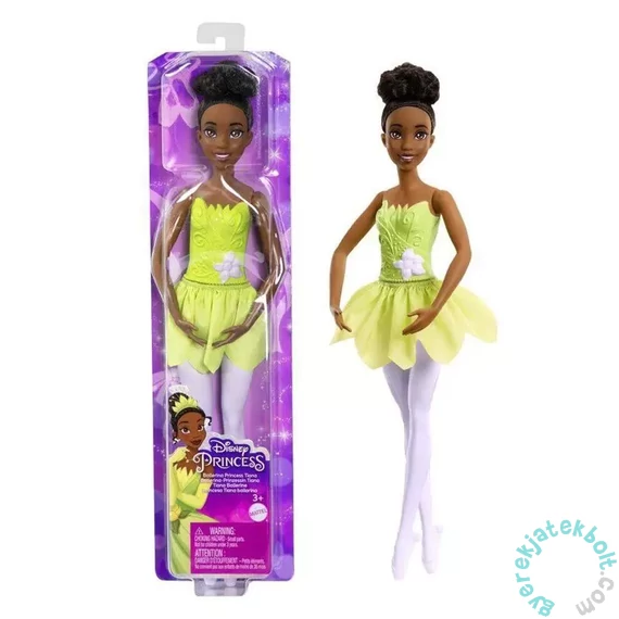 Mattel - Disney Princess - Balerina hercegnő baba - Tiana (HLV92-HLV94)