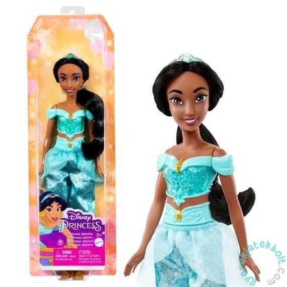 Disney Princess - Csillogó hercegnő baba - Jázmin (HLW12)