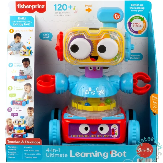 Fisher-Price 4 az 1-ben tanuló robotpajti