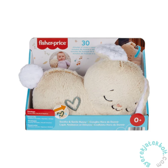 Mattel - Fisher-Price Sensimals altató nyuszkó (HXG97)