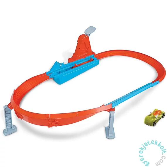 Hot Wheels Action - A villámgyors versenypálya bajnoka játékszett (GBF81-GJM75)