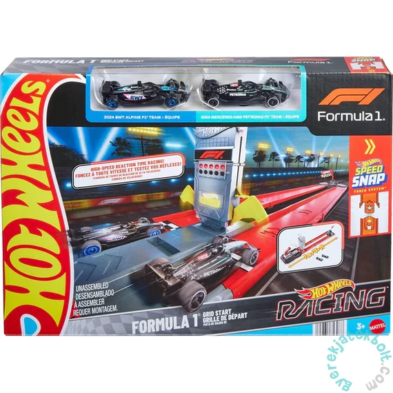 Mattel - Hot Wheels - Forma 1 Célegyenes versenypálya (JKM88)
