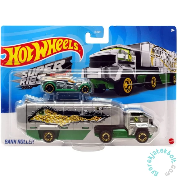 Hot Wheels City Kisautó szállító - Bank Roller (BDW51-FKW87)