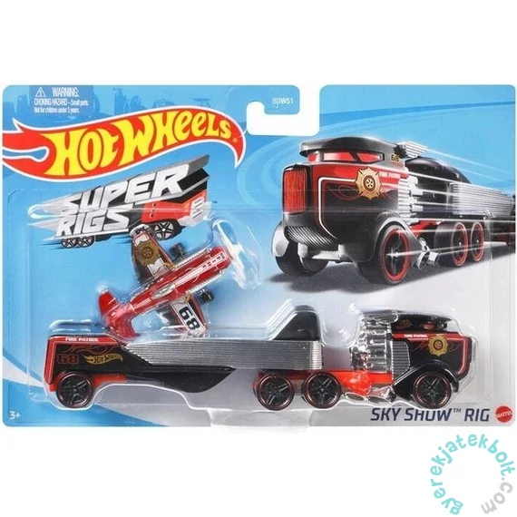 Hot Wheels City Kisautó szállító - Sky Show Rig (BDW51-CGC28)