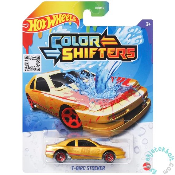 Hot Wheels City Színváltós kisautó - T-Bird Stocker (BHR15-W4117)