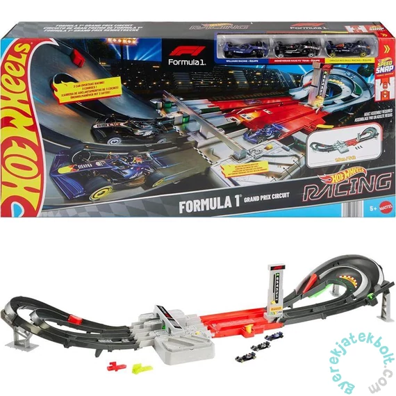 Hot Wheels - Forma 1 Mega versenypálya (JDY16)