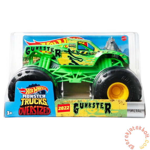 Hot Wheels Monster Trucks 1:24 autók - Gunkster (FYJ83-HDL05)