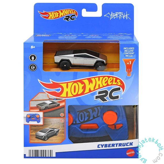 Hot Wheels RC távirányítós kisautó - Tesla Cybertruck (HJT81-HJT84)