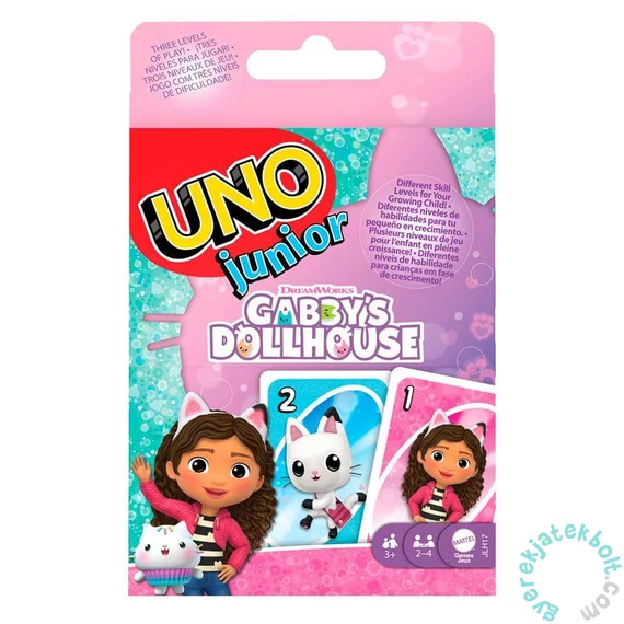 Uno Junior - Gabi babaháza kártya (JLH17)