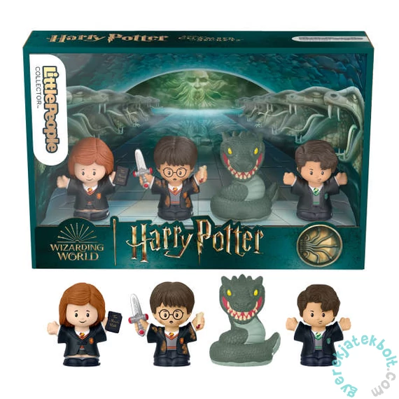 Little People Collector Harry Potter és a Titkok Kamrája - 4 db-os figura készlet (HVG46)