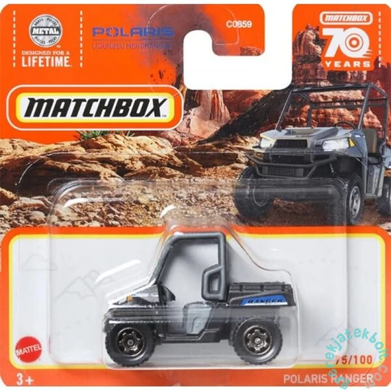 Matchbox kisautók - Polaris Ranger (C0859-HLC56)