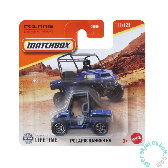 Matchbox kisautók - Polaris Ranger EV (C0859-JBR93)
