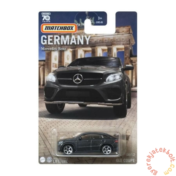 Matchbox Németország kollekció - Mercedes GLE Coupe (GWL49-HPC61)