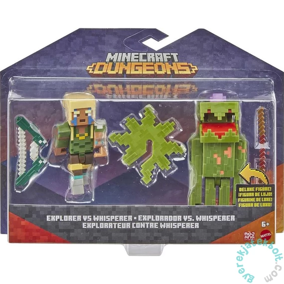 Minecraft Creator 2 db-os figuraszett - Explorer VS Whisperer (GTT53-HDV40)