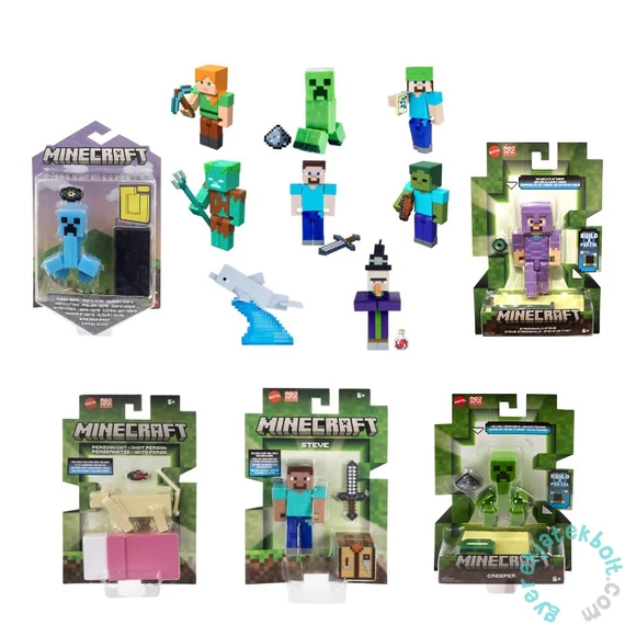 Minecraft figura - többféle (GTP08)