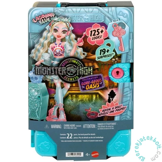 Monster High - Szörnyen jóbarátok titkai - Rémes Utazás - Lagoona (JDR51)