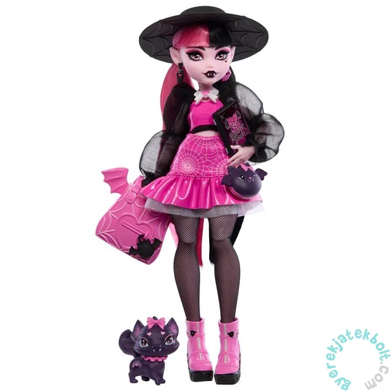 Monster High divatbaba - Szörnyen új Draculaura (HPD53-HRP64)
