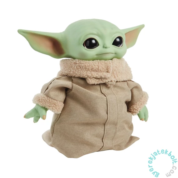 Star Wars The Mandalorian Baby Yoda plüss figura - 28 cm (GWD85)