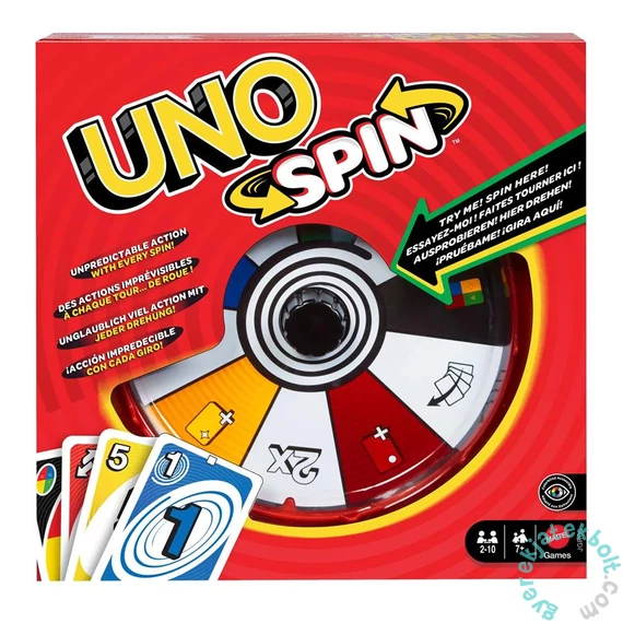 Uno Spin kártyajáték (JGR00)