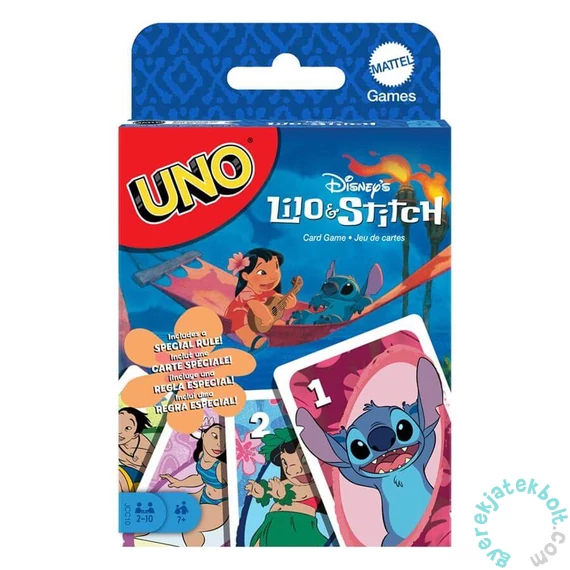 Uno kártya - Lilo és Stitch (JCC10)