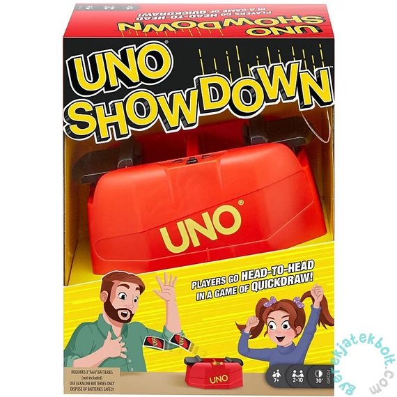 Uno Showdown – A nagy leszámolás kártyajáték (GKC04)