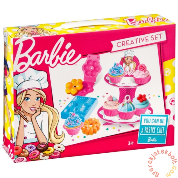 Barbie kreatív gyurma készlet - Cukrászat (339651)