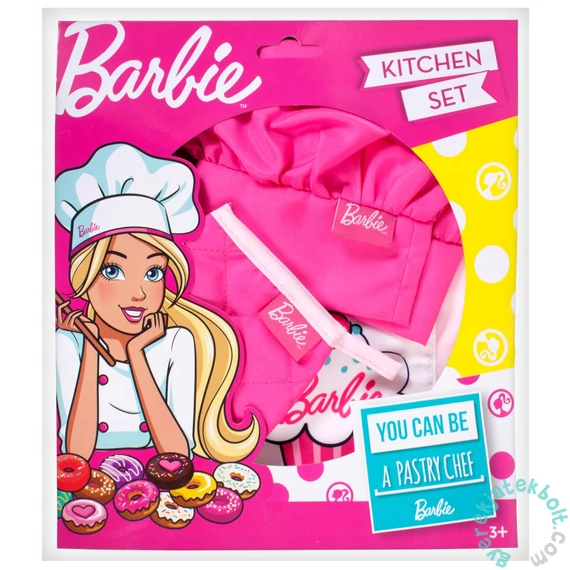 Barbie konyhai kiegészítők játékszett