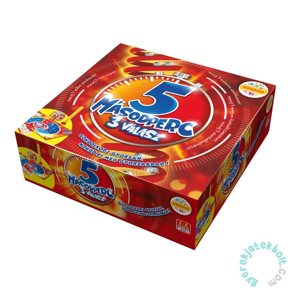 Megableu 5 másodperc 3 válasz társasjáték (678801)